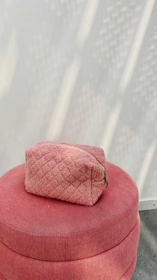 TEDDY MAKEUP BAG - PINK