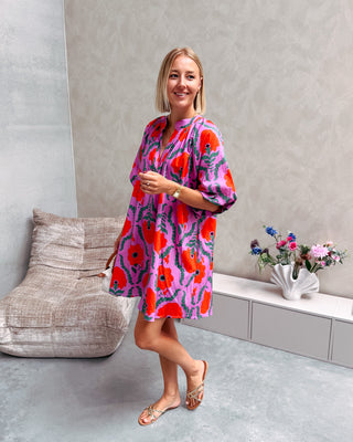 ALIX PRINTED DRESS