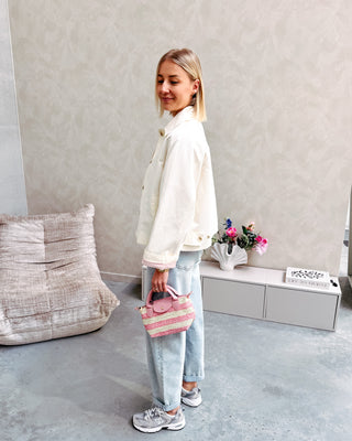 VIVIENNE ECRU JACKET - By Lenz