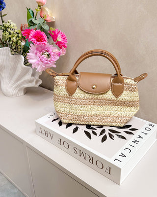 SUNWORN MINI BAG - TAUPE - By Lenz