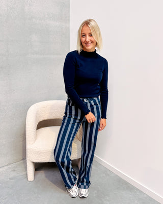 CUTEST SOFT BASIC KNIT - MARINE BLUE - By Lenz