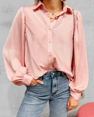 GINNY BLOUSE - ROSE - By Lenz