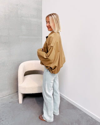 MARNIE BEIGE JACKET - By Lenz