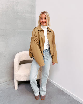 MARNIE BEIGE JACKET - By Lenz