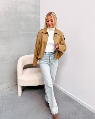 MARNIE BEIGE JACKET - By Lenz