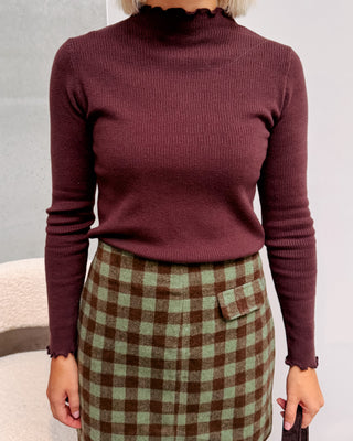 CUTEST SOFT BASIC KNIT - CHOCOLAT - By Lenz