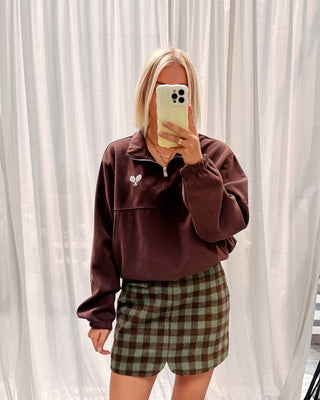 PADEL SWEATER - BROWN - By Lenz