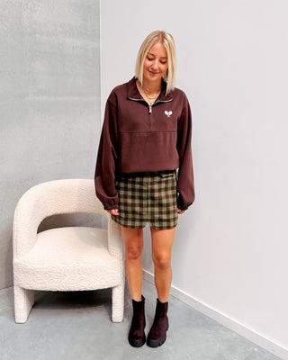 PADEL SWEATER - BROWN - By Lenz