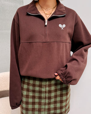 PADEL SWEATER - BROWN - By Lenz