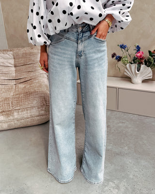 VIV STRAIGHT JEANS - LIGHT BLUE - By Lenz