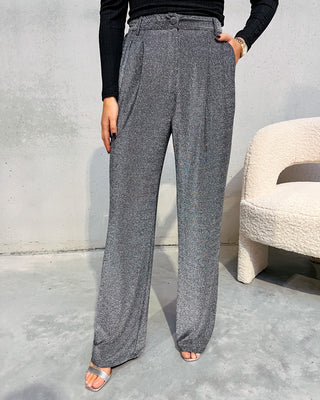 SHINE BRIGHT SILVER PANT - By Lenz