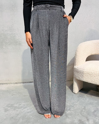 SHINE BRIGHT SILVER PANT - By Lenz