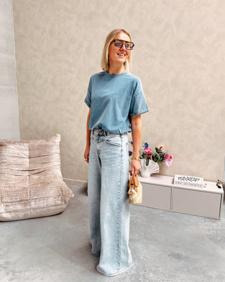 VIV STRAIGHT JEANS - LIGHT BLUE - By Lenz