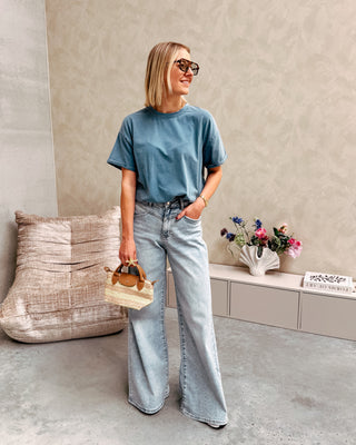 VIV STRAIGHT JEANS - LIGHT BLUE - By Lenz