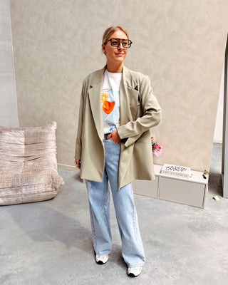 SAGE OVERSIZED BLAZER - By Lenz