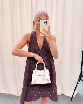 MEADOW MUSE DRESS - BROWN