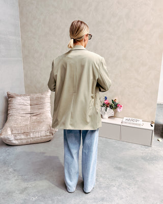 SAGE OVERSIZED BLAZER - By Lenz