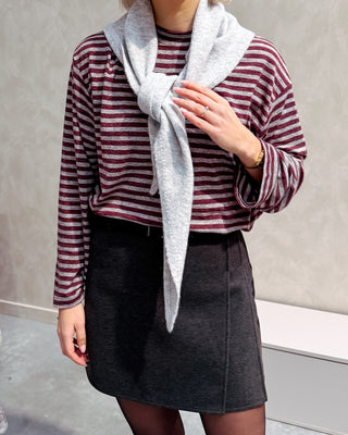 AYLA SCARF - GREY - By Lenz