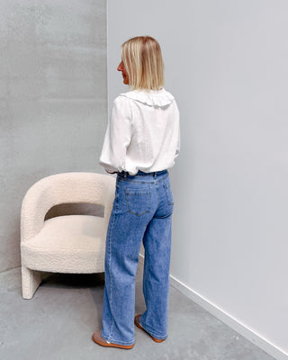 BELLA BUTTON JEANS - By Lenz