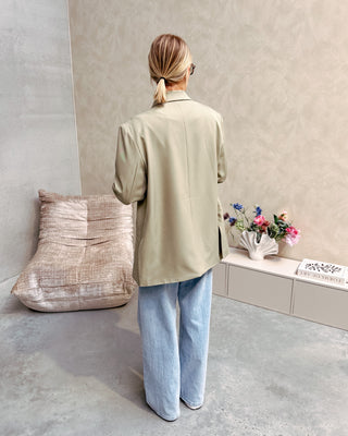 SAGE OVERSIZED BLAZER - By Lenz