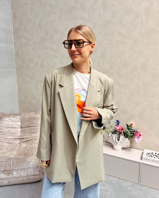 SAGE OVERSIZED BLAZER - By Lenz