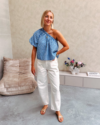 PICNIC CHECK BLOUSE