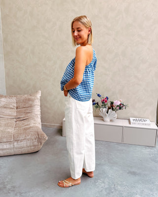 PICNIC CHECK BLOUSE