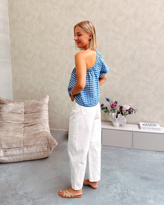 PICNIC CHECK BLOUSE