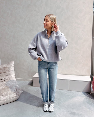 JACOTTE SWEATER - GREY - By Lenz