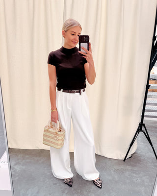 WHITE DREAM TROUSERS - By Lenz