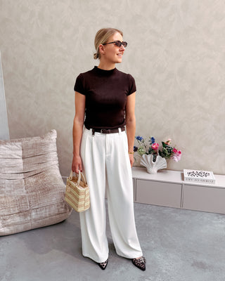 WHITE DREAM TROUSERS - By Lenz