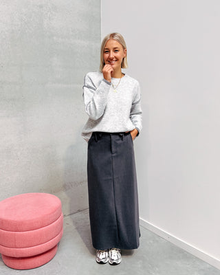 AUBREY SKIRT - GREY