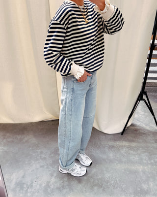 FRANKIE BALLOON FIT JEANS - LIGHT BLUE - By Lenz