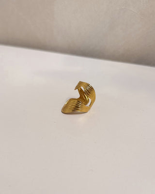 WAVES RING - GOLD - By Lenz