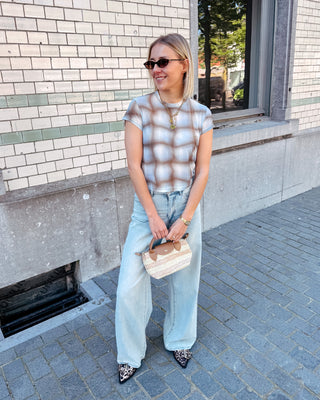 JENTE PASTEL MESH TOP - By Lenz