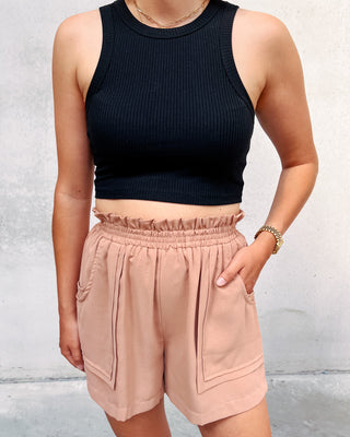 MUSTHAVE CROP TOP - BLACK - By Lenz