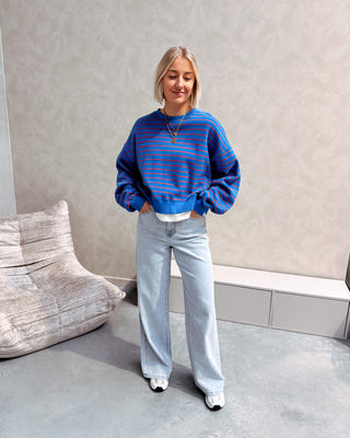 BLUEBERRY KISS SWEATER - By Lenz