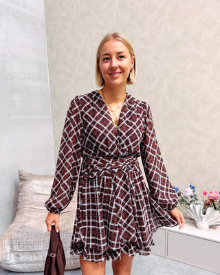 CHARLOTTE CHECK DRESS