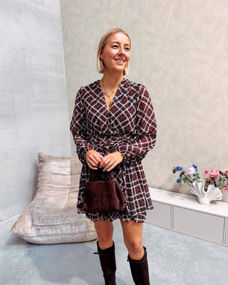 CHARLOTTE CHECK DRESS