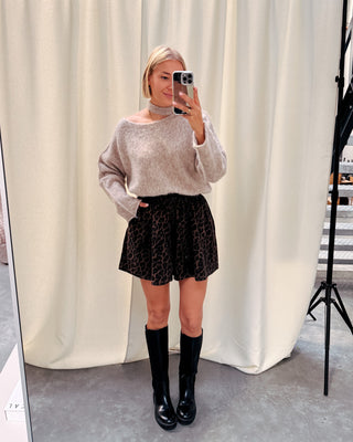 MARIT SHORT - LEOPARD