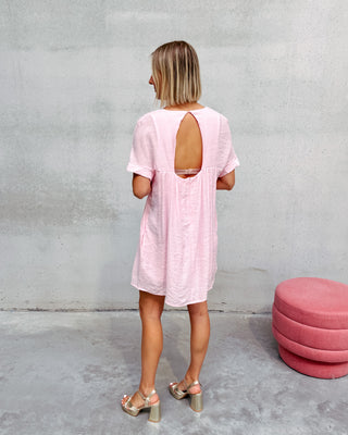 YENTL PINK SHORT DRESS