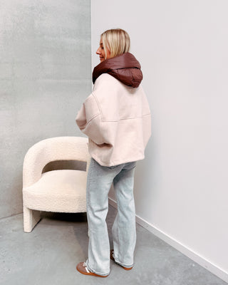 ADELE JACKET - CREAM - By Lenz