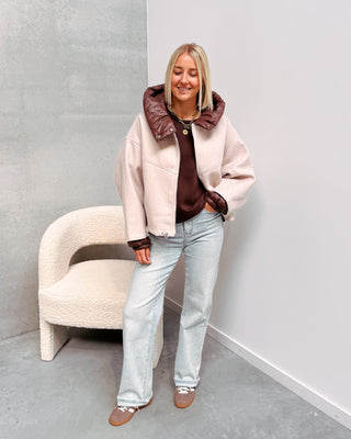 ADELE JACKET - CREAM - By Lenz