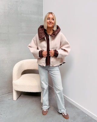 ADELE JACKET - CREAM - By Lenz