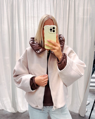 ADELE JACKET - CREAM - By Lenz