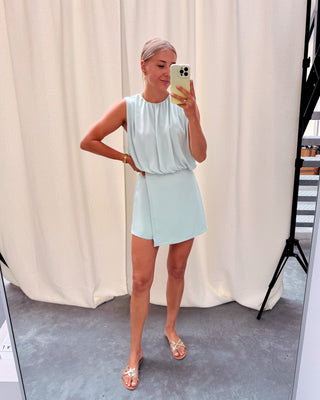 TIFFANY PASTEL MINT SKORT DRESS