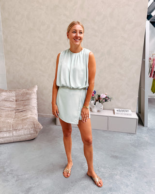 TIFFANY PASTEL MINT SKORT DRESS