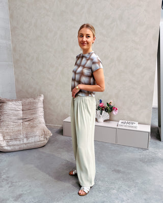 PISTACHIO COMFY PANT - By Lenz
