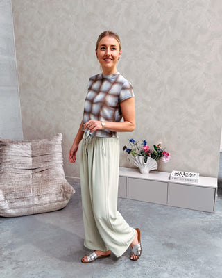 PISTACHIO COMFY PANT - By Lenz