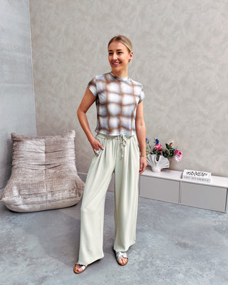 PISTACHIO COMFY PANT - By Lenz